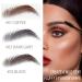 Dark Brown Waterproof Eyebrow Gel for Long Lasting, Smudge-proof Fluffy Brow Makeup - 01 Coffee - Buy Online on GoSupps.com
