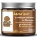 100% natural traditional black soap scrub 250g - Face and Body
