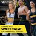 Sports Research Sweet Sweat Waist Trimmer - Medium Black & Yellow Belt for Optimal Sweat & Slimming - Buy Online on GoSupps.com