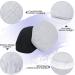 3-Piece Soft Stretch Men's Newsboy Hat Set - Black, Dark Grey, Light Grey - Buy Online on GoSupps.com