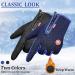 SATINIOR 2 Pairs Outdoor Winter Touchscreen Anti-Slip Full Finger Gloves in Blue and Black - Buy Online on GoSupps.com