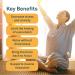 Organika Mind Calm- with Magnesium Bisglycinate L-Theanine GABA Inositol- Promotes Relaxation and Calm without Drowsiness- 120vcaps - Buy Online on GoSupps.com