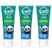 Tom's of Maine Kids Toothpaste, Blueberry, Fluoride, Natural, Children, Dye Free, 2+ years, ADA Approved, 5.1 oz. 3-Pack Blueberry 5.1 Ounce 3-Pack