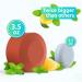 Eco Time Handmade Shower Steamers - Essential Oil Shower Fizzies for Relaxing Vapor Spa and Stress Relief - Pack of 6 - Buy Online on GoSupps.com