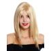 WIG ME UP - GFW3098-LG26H613A ladies wig women long straight parting highlighted blonde platinum