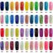 Vishine Soak-Off UV LED Gel Polish Nail Art Manicure Lacquer Orange Red (043) Orange Red - Buy Online on GoSupps.com
