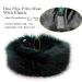 FHQHTH Wine Red Faux Fur Headband with Elastic for Women - Winter Earwarmer Ski Earmuff - Buy Online on GoSupps.com