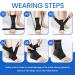 Ankle Support Brace - Breathable Anti-Slip Stabilizer for Sprains | Pain Relief for Women & Men - Odor-Free Ankle Brace (S/M - Buy Online on GoSupps.com