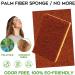 Pteanecay 32 Pack Biodegradable and Compostable Sponges Scouring Pad Palm Fiber Eco-Friendly Sponge for Kitchen Dishes Cleaning - Buy Online on GoSupps.com