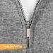 One Enjoy Zipper Pull - Metal Zipper Replacement for Coats Jackets Boots & Backpacks (Black/Silver) | International Shipping Available - Buy Online on GoSupps.com