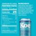 Koe Organic Kombucha Cans Blueberry Ginger | Sparkling Fruit Drink with Probiotics and Vitamin C | 12 oz Pack of 12 - Buy Online on GoSupps.com