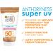 Garnier Ambre Solaire SPF 50+ Anti-Dryness Sun Cream Moisturiser 50ml - High UVA & UVB Protection, Non-Sticky Formula for Daily Use - Buy Online on GoSupps.com