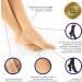 Neo G Travel Compression Socks for Women - Energizing and Supportive Graduated Compression - Beige, XL - Buy Online on GoSupps.com