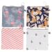 Wofashpuret 4 pieces upholstery pockets for the period sanitary napkin pocket gifts of the first period pocket for menstrual tinge bags travel aunt towel carrying pad