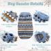 Buy Hjumarayan Boho Dog Sweater - Stylish Thick Christmas Sweater for Small Dogs French Bulldogs & Chihuahuas (Blue S) - Buy Online on GoSupps.com