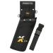 SUNYA - Archery Quiver for Arrows - Archery Hip Arrow Quiver with Belt, Fits 3 Arrow Tube Holder - Storage Pockets for Archery Accessories, Tools, Nylon Material Field Quiver Left-Black Left