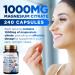 Magnesium Citrate 1000mg - Max Absorption & High Potency Magnesium Complex Supplement for Heart Muscle Nerve Bone Health & Stress Relief - Non-GMO Gluten-Free - 240 Vegan Capsules 240 Count (Pack of 1) - Buy Online on GoSupps.com