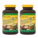 NaturesPlus Source of Life No Iron - 180 Tablets Pack of 2 - Multi-Vitamin & Mineral Supplement - Supports Natural Energy & Overall Well-Being - Gluten Free Vegetarian - 120 Total Servings