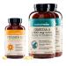NatureWise 1 Vitamin D3 5000iu + Organic Olive Oil - 360 Mini Softgels 360-Day Supply + (Pack of 2) Omega3 Fish Oil 1000mg + Vitamin E - Wild-Caught - 360 Softgels 180-Day Supply
