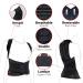 ORTONYX Full Back Support Brace - Relief for Upper and Lower Back Pain, Kyphosis, Rounded Shoulders - Posture Correction - Size Large - Black - Buy Online on GoSupps.com