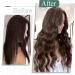 22 inches SEGO One Piece Hair Extensions Clip in Human Hair #4 Medium Brown Real Remy Hairpieces for Women 3/4 Full Head Straight Invisible (55g) - Buy Online on GoSupps.com