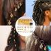 Nafaboig 200PCS Gold Braids Rings for Women - Hair Jewelry for Braids and Dreadlocks - Buy Online on GoSupps.com