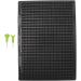 Stylus Braille Slate Braille Slate 27 Lines 30 Cells Black Plastic Braille Writing Slate with Stylus for Blind - Buy Online on GoSupps.com
