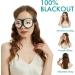 Eye Mask with Eyes Open by Okami - Funny Eye Mask Blackout Sleep Mask with Free Travel Pouch (Men's Eyes) - Buy Online on GoSupps.com