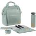 L SSIG baby changing backpack changing bag including changing accessories sustainably produced/Goldie Backpack mint