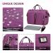 Pomelo Best Diaper Bag - Waterproof Diaper Pad 2 Stroller Hooks Adjustable Shoulder Strap | Multifunctional Travel Bag in Dark Purple - Buy Online on GoSupps.com