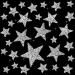 32 Pieces 5 Sizes Iron On Star Patches Adhesive Star Patches Star Shape Appliques Patch DIY for Clothing Jeans Repair Decoration (Rhinestone, Silver) Rhinestone Silver