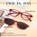 FEISEDY Polarized Vintage Reading Sunglasses for Women & Men - 70s 60s Style UV Protection +1.50 Red Glasses - Buy Online on GoSupps.com