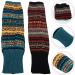 Holibanna Women's Long Boot Cuff Covers - Knitted Ankle Warmers & Boho Accessories - 2 Pairs of Warm Socks - Buy Online on GoSupps.com