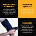 Elbow Immobilizer for Men & Women - Copper Infused Brace for Cubital Tunnel Ulnar Neuropathy & Post-Surgery Support | CopperJoint Black - Buy Online on GoSupps.com