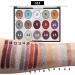 15 Colors Shimmer Eyeshadow Palette | Shimmer Glitter Makeup Palette Set | Long Lasting High Pigmented Eye Shadow Powder Pallet for Girls Women A:01 - Buy Online on GoSupps.com