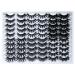 False Eyelashes Reusable 3D Faux Mink Lashes Fluffy Thick Natural Look Fake Eyelashes Handmade Wispy Soft Long Dramatic Eyelashes for Eye Makeup Eyelashes Extension (6 Styles 30 Pairs)