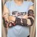 BULEFSEA Temporary Tattoo Sleeves - 10 Piece Kit for Men and Women | Fake Sunscreen Designs - Buy Online on GoSupps.com