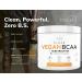 Ultra Clean Vegan BCAA Powder + Electrolytes (Peach Mango | 6G) - Sugar-Free BCAAs Amino Acids Supplement for Post Workout Recovery - Women/Men - Buy Online on GoSupps.com