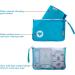 OYYO Diaper Bag Organizer Pouches Set - 5pc Color Coded with Diaper Pad & Wet Bag - Machine Washable - Buy Online on GoSupps.com