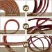 Sewing Machine Leather Belt Set - 4 Pieces 72 x 3/16 Inch with Hook | Universal Pedal Sewing Machine Replacement Parts and Accessories - Buy Online on GoSupps.com