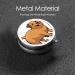Funny Dachshund Dog Round Pill Box | 3 Compartment Mini Portable Travel Medicine Organizer - Buy Online on GoSupps.com