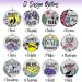 Personalized Violet Dog Tags - Engraved Stainless Steel Pet ID for Dogs & Cats | Unique Animal Brands - Buy Online on GoSupps.com