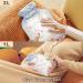 Naanle Floral Cat Hot Water Bottle 1L Transparent Heat Bottle for Pain Relief & Therapy | Back Hand Feet Warmer - Buy Online on GoSupps.com