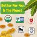 Barnana Plantain Chips Variety Pack - Spicy Mango Salsa + Sea Salt Vinegar - Paleo Vegan Snack - USDA Organic - 5oz (6-Pack) - Buy Online on GoSupps.com