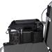Wheelchair Side Bag Double-Sided Armrest Pouch with Cup Hold and Reflective Strip for Most Wheelchairs Walkers or Rollators