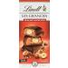 Lindt Les Grandes Praliné Noir Noisettes 225 g - Lot de 3