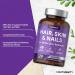 Hair Skin and Nails Vitamins with Biotin, Zinc and Selenium | 120 Vegetarian Tablets | Beauty Supplement for Women and Men by Horbaach - Buy Online on GoSupps.com