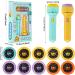 Kids' Projector Flashlights - 2 PC Set with 80 Pictures | Fun Goodnight Toys for Children - Buy Online on GoSupps.com