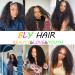 20 Inch BLY Lace Front Afro Curly Wig - 150% Density Human Hair for Black Women - Buy Online on GoSupps.com