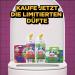 WC-Duck Aqua Purple Tropical Adventure WC-Hook 2-Pack - Fresh & Fun Toilet Cleaning - 72g - Buy Online on GoSupps.com